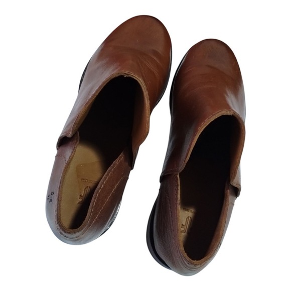 Frye Womens Boots 7.5 Elyssa Shootie Ankle Booties Caramel Leather Boho Neutral - Picture 4 of 6
